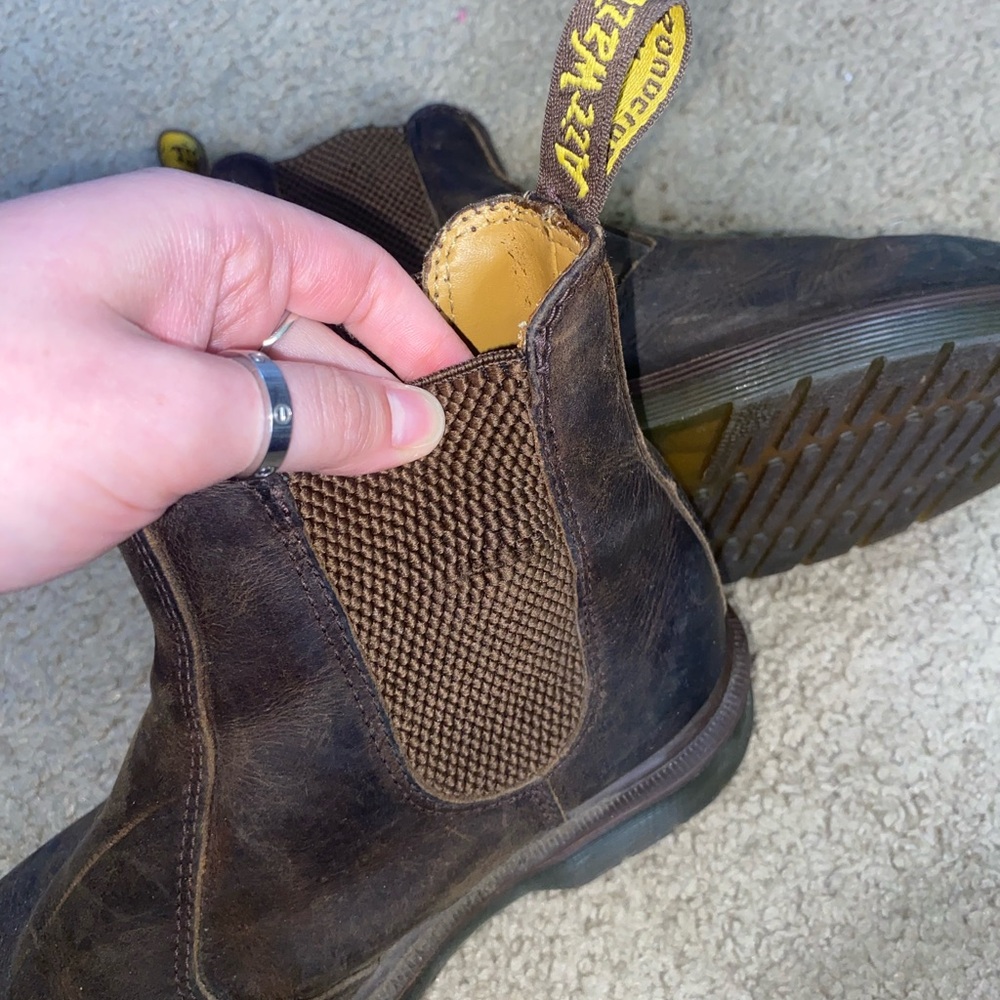 Dr. Martens The Original Brown Pull-On Boots - Picture 7 of 7